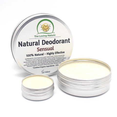 Natural Deodorant - Sensual