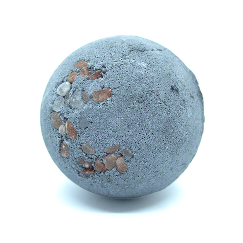 'Charcoal' Vegan Bath Bomb - Enriched with Organic Oils & Butters | Kuwaloo Care