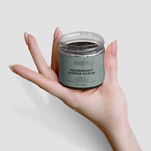Peppermint Coffee Scrub