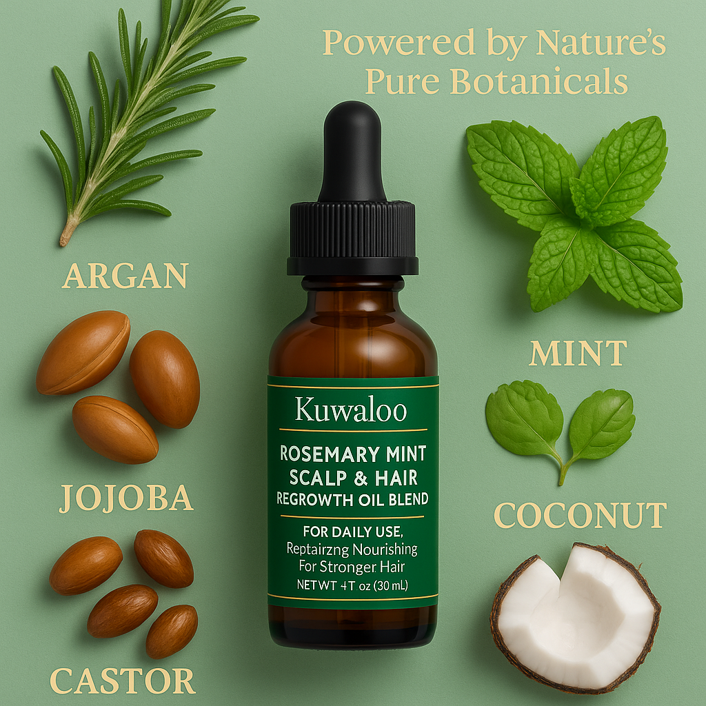 Rosemary Mint Scalp and Hair Growth Oil