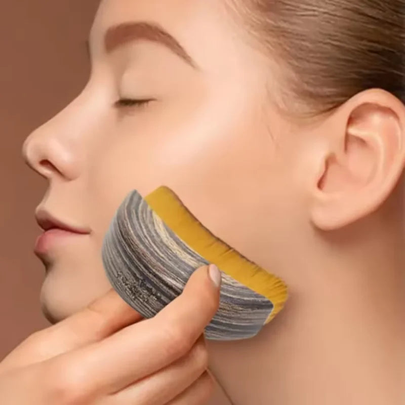 Sculpt & Glow Facial Massage Brush – Dual-Sided Lymphatic Massage & Facial Wellness Tool