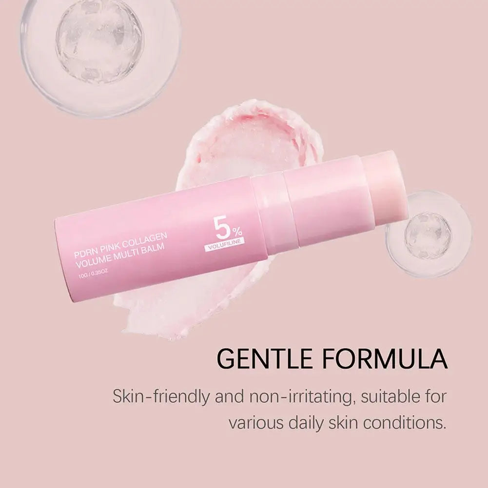 Pink Collagen Volume Multi Balm – 5% Volufiline Hydrating Face & Body Balm