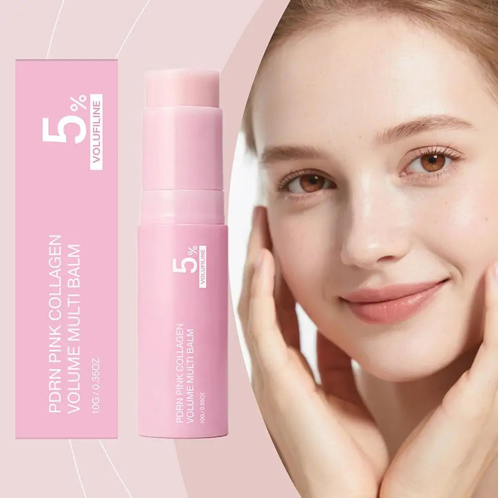 Pink Collagen Volume Multi Balm – 5% Volufiline Hydrating Face & Body Balm