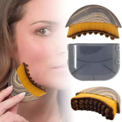 Sculpt & Glow Facial Massage Brush – Dual-Sided Lymphatic Massage & Facial Wellness Tool