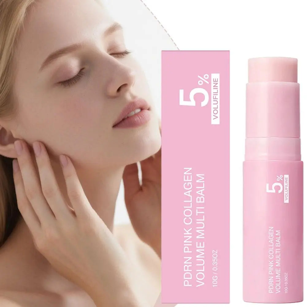 Pink Collagen Volume Multi Balm – 5% Volufiline Hydrating Face & Body Balm