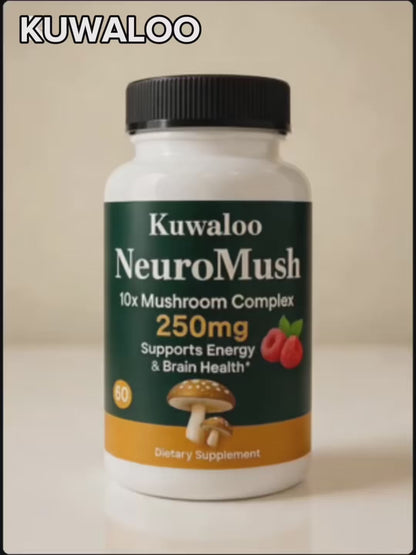 Organic Mushroom Nootropic Gummies – 60 Vegan Chews