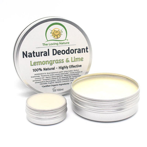 Natural Deodorant  - Lemongrass & Lime