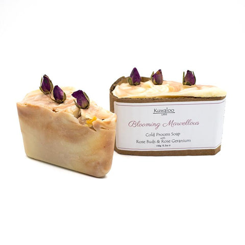 'Blooming Marvellous' Soap 150g - Rose buds & Rose Geranium