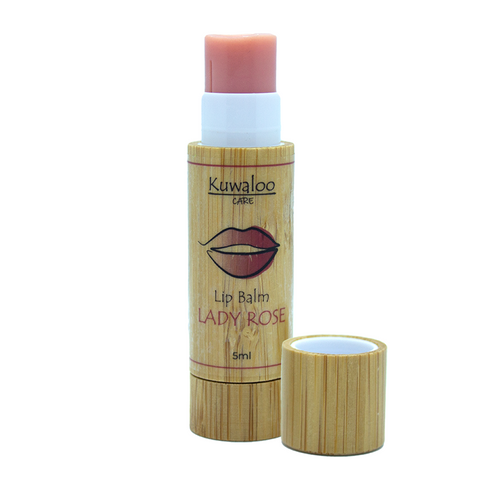 'Lady Rose' Lip Balm 5ml - Dry and Chapped Lips | Kuwaloo Care