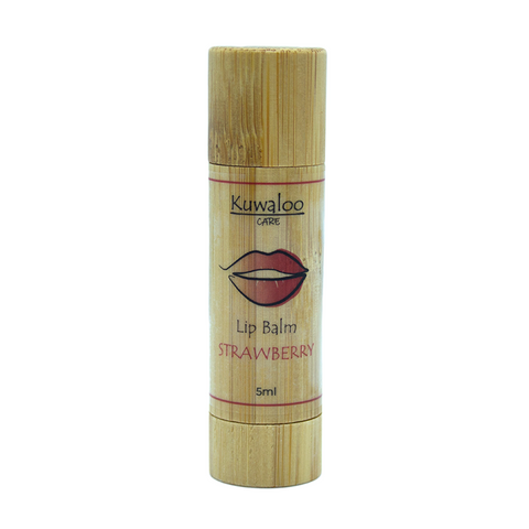 'Strawberry' Lip Balm 5ml - Dry and Chapped Lips | Kuwaloo Care
