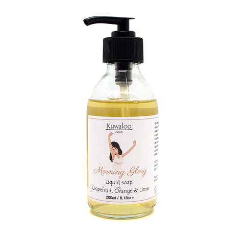 'Morning Glory' Liquid Soap 200ml - Grapefruit, Orange & Lime