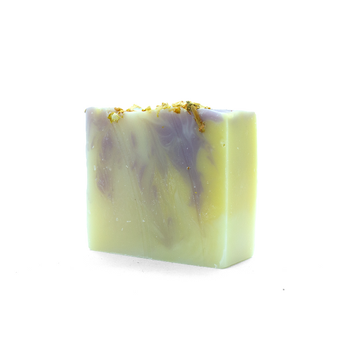 'Pear Freesia' Organic Vegan Soap 100g - Mineral Mica Powder & Jasmine | Kuwaloo Care