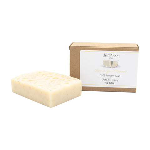 'Bee in your bonnet' Soap 90g - Oats & Honey