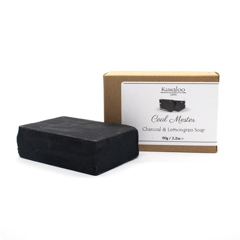 'Coal Mester' Soap 90g - Charcoal & Lemongrass